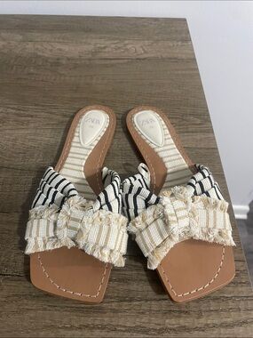 Zara Tan and Cream with the bow